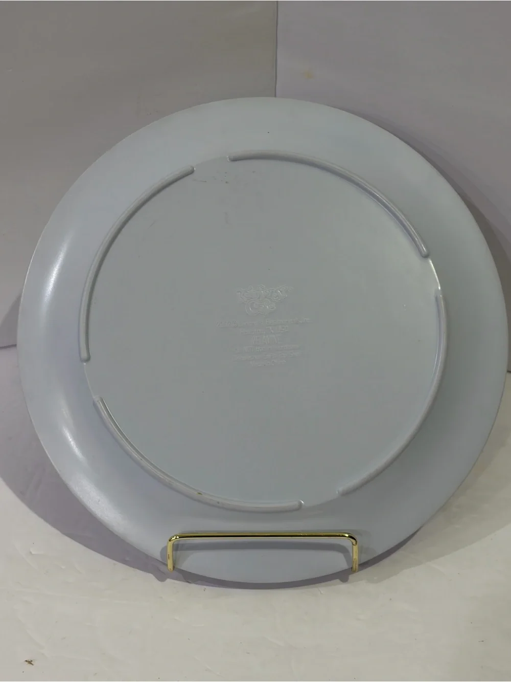 Vintage RAINFOREST White Plate With The Wild Bunch